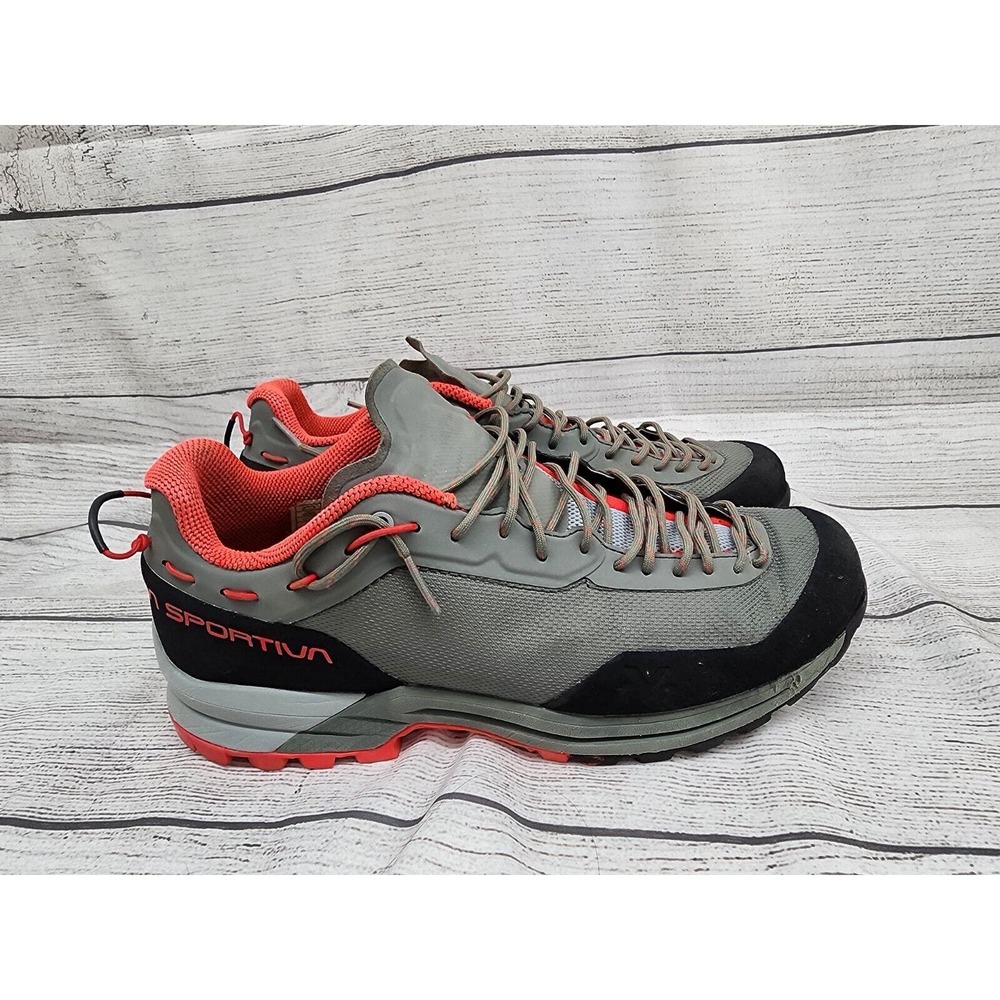 La Sportiva Gray and Red Athletic Shoes